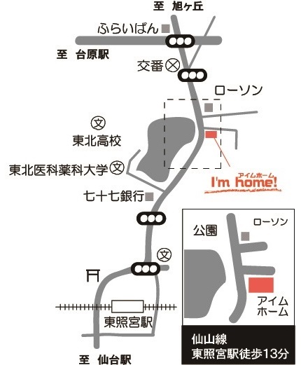 小松島の地図